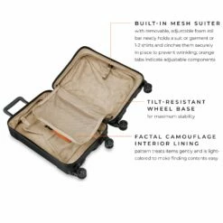 Torq International 21" Carry-On Spinner -LUGGAGE FACTORY Sales QU221SP 744 1