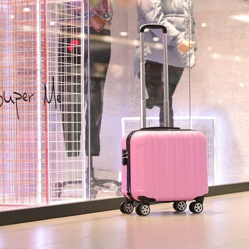 XZAN 17 Inch Small Suitcase On Wheels Ladies 14 Inch Mini Cabin 11 XZAN 17 Inch Small Suitcase On Wheels Ladies 14 Inch Mini Cabin - Image 9