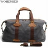 Men'S Travel Bags Casual Canvas Carry On Luggage Bags Male Duffel Bags Travel Tote Large Weekend -LUGGAGE FACTORY Sales product image 570076096