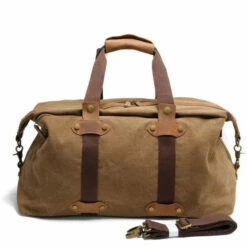 Men'S Travel Bags Casual Canvas Carry On Luggage Bags Male Duffel Bags Travel Tote Large Weekend -LUGGAGE FACTORY Sales product image 570076104