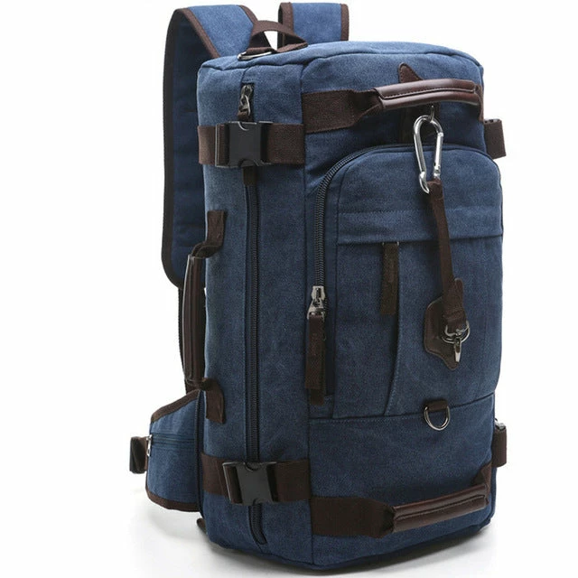 Luodun 2018 New Arrival Anvas Leather Men Travel Bags Carry On Luggage Bags Men Duffel Bags 8 Luodun 2018 New Arrival Anvas Leather Men Travel Bags Carry On Luggage Bags Men Duffel Bags - Image 6