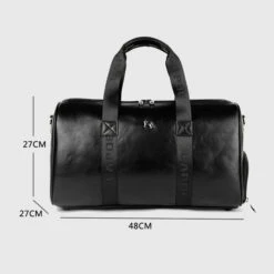 Genuine Leather Men Travel Bag Carry On Luggage Bags Men Leather Travel Duffel Weekend Bag Big Tote -LUGGAGE FACTORY Sales product image 864182960