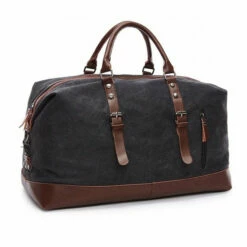Canvas Leather Handbag Men Travel Bags Carry On Luggage Bag Male Duffel Bags Women Tote Big Bag 10 Canvas Leather Handbag Men Travel Bags Carry On Luggage Bag Male Duffel Bags Women Tote Big Bag -LUGGAGE FACTORY Sales product image 906441715