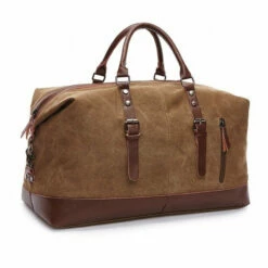 Canvas Leather Handbag Men Travel Bags Carry On Luggage Bag Male Duffel Bags Women Tote Big Bag 9 Canvas Leather Handbag Men Travel Bags Carry On Luggage Bag Male Duffel Bags Women Tote Big Bag -LUGGAGE FACTORY Sales product image 906441717